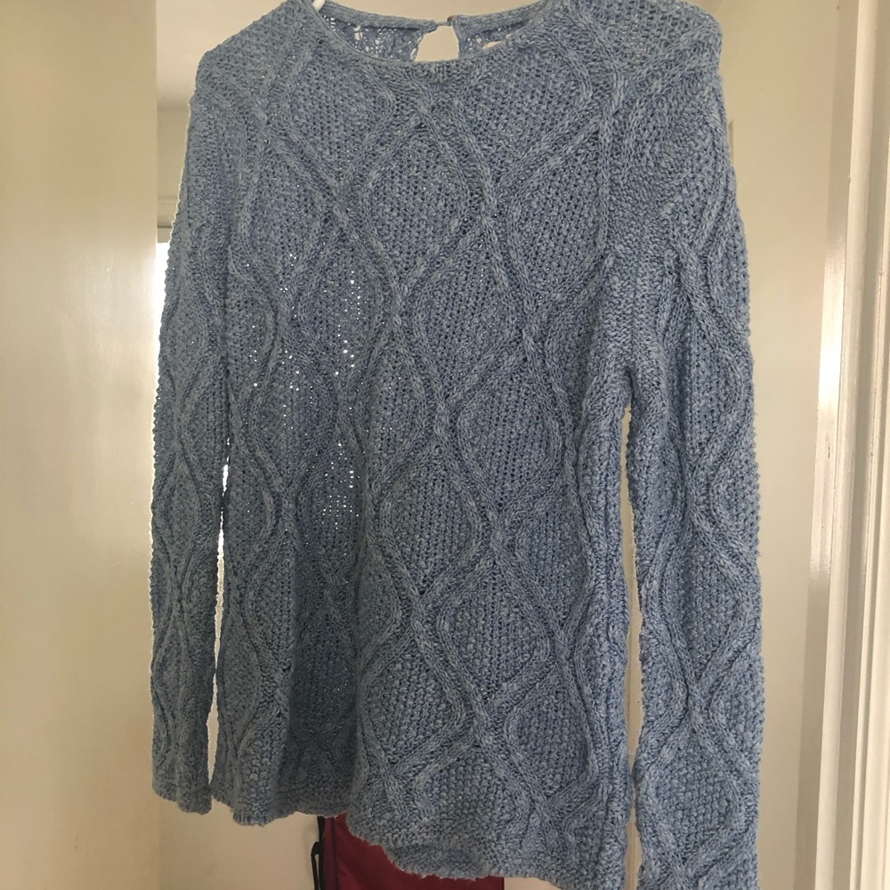 Blue sweater